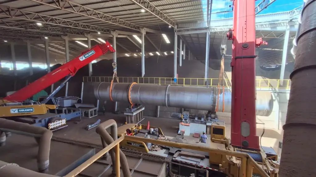 montagem mecânica industrial