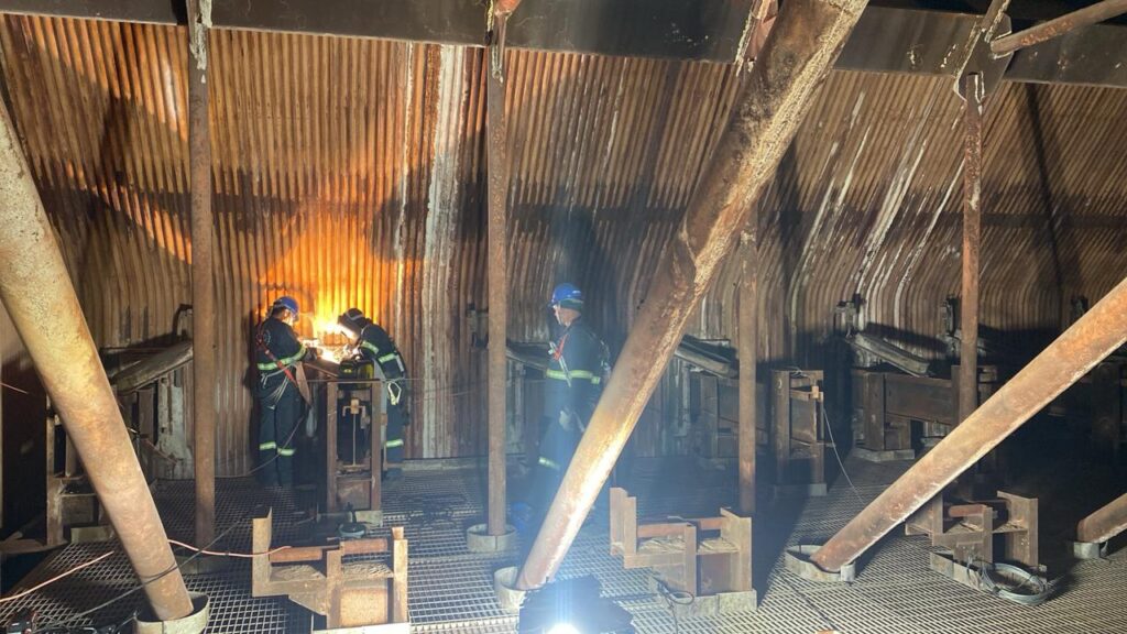 Montagem e manutenção em caldeiras de geração de vapor e força